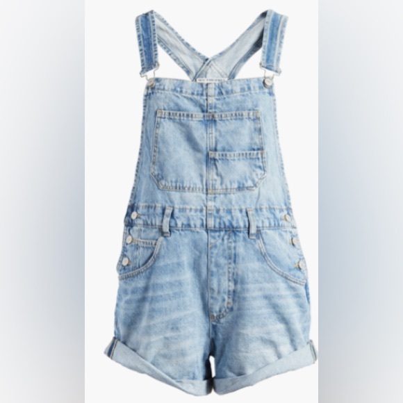 FREE PEOPLE Ziggy Denim Shortalls
Follow Your Heart size medium - Picture 11 of 13